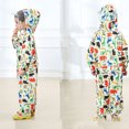 thumbnail image 4 of XZNGL Combinaison une Pièce Mode Enfants Combinaison une Pièce Réfléchissante Dessin Animé Combinaison de Pluie Imperméable à Capuche, 4 of 8