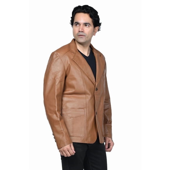 Men's Leather Sports Jacket