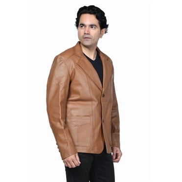Men's Leather Sports Jacket