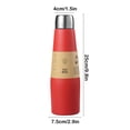 thumbnail image 2 of Thermal Insulation Cup 304 Stainless Steel Vacuum Cup Large Capacity Portable Sports Mug, 2 of 6