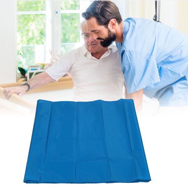 Drap de Transfert pour Patient, Coussin de Transfert de Lit Lavable et Réutilisable pour Soulèvement du Corps, Retournement, Repositionnement, pour Personnes Âgées, Incontinence, Préposé aux Soins