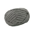 thumbnail image 3 of Tnarru Chunky Wool Yarn Jumbo Yarn Washable Hand Knitting DIY Weight Yarn Bulky Yarn for Tapestry Bed Fence Throw Rug Making Deep Gray, 3 of 8