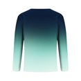 thumbnail image 3 of AherBiu Plus Size Mens Long Sleeve Shirts Stretch Athletic Button Shirt Lightweight Comfy Fall Gradient Sports Shirts, 3 of 4