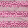 thumbnail image 4 of oneOone Organic Cotton Poplin Twill Fabric Floral & Chevron Block Printed Craft Fabric BTY 42 Inch Wide, 4 of 4