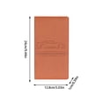 thumbnail image 2 of TACILIP Clip pour Carte d'Immatriculation de Voiture, Protection de Fichier d'Information d'Assurance Automobile, Clip de Protection, Sac de Rangement pour Carte d'Affaires de Voiture, Cuir Synthétique, Permis de Conduire, Identité, Cadeaux de Pendaison de Crémaillère, 2 of 5