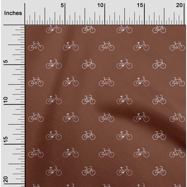 oneOone Polyester Lycra Fabric Bicycle Transport Fabric Prints by Yard 56 Inch Wide