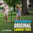 thumbnail image 2 of Triumph Sports Échelle Originale à Lancer Parfaite pour les Rassemblements en Plein Air, Ne Comprend Aucun Assemblage d'Outil et Est Facile à Transporter, Multicolore, 2 of 5