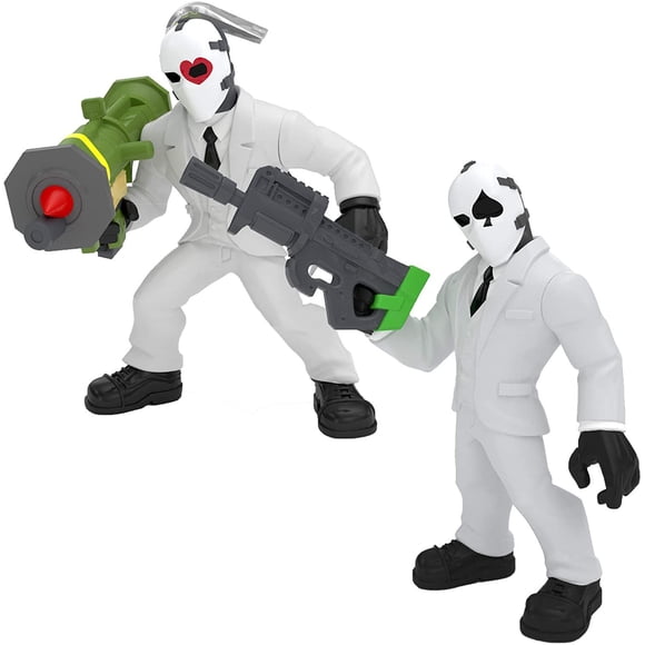 Fortnite Battle Royale Collection Wild Card Hearts and Spades Action Figures, 2 Piece