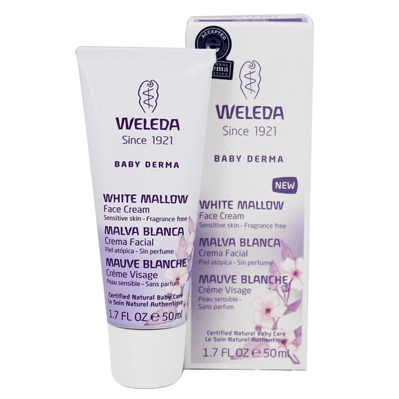 Weleda - Sensitive Care Baby Face Cream White Mallow Extracts - 1.7 fl. oz.