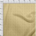 thumbnail image 3 of oneOone Tissu Popeline de Coton Jaune Rétro Tissu Imprimé au Mètre 42 Pouces de Large, 3 of 5
