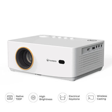 Vankyo Leisure 470W 720P Portable Projector with Wireless Connectivity