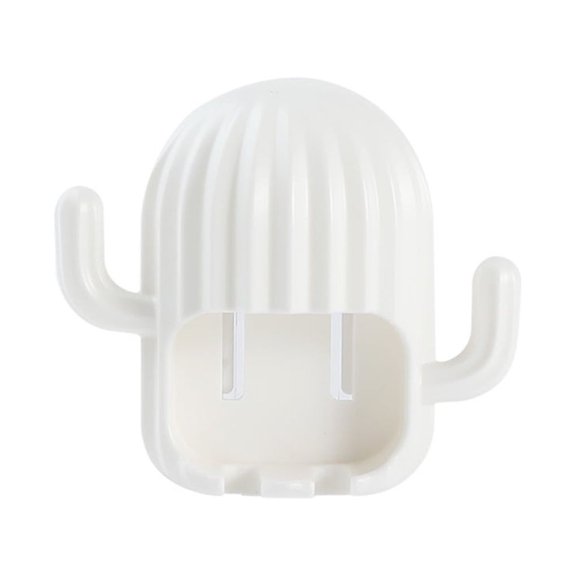 jesticaly Porte-Brosse à Dents Ventouse Mur Salle de Bain Organisateur Universel Support de Drainage Étagère de Fixation Réutilisable
