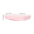 thumbnail image 2 of BESTYASH Silicone Toddler Plate 1Pcs Pink Non-Toxic for Toddlers, 2 of 8