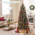 thumbnail image 4 of Costway 6 FT Pre-Lit Artificial Christmas Tree with 618 Snowy Branch Tips 280 LED Lights, 4 of 10