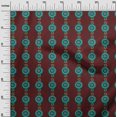 thumbnail image 2 of oneOone Cotton Flex Fabric Leaves & Floral Block Decor Fabric Printed BTY 40 Inch Wide, 2 of 4