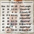 thumbnail image 3 of Sandales Femmes Chaussures Mode pour Femmes Ballerines Confortables à Agencement de Couleurs Élégantes Sandales Plates Décontractées, 3 of 9