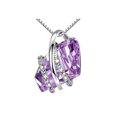 thumbnail image 2 of Jusqu'à 65 % de Réduction sur les Colliers SMihono pour Femmes, Collier Pendentif Géométrique en Strass, Bijou Cadeau, 2 of 2
