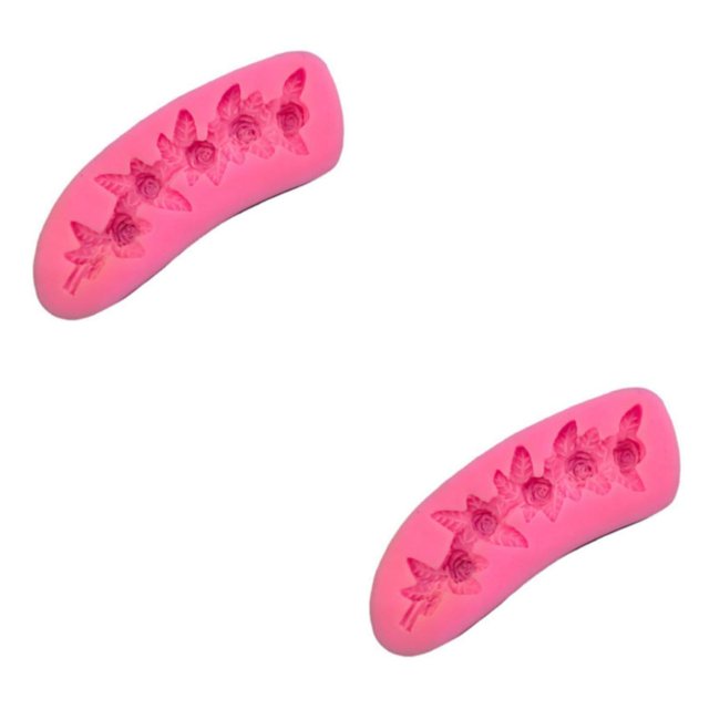 Baohd Silicone Chocolate Mold Flexible Chocolate Cake Pudding Baking Dessert Decorating DIY Making Household Kitchen Tool 2Set