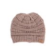 thumbnail image 1 of Gravity Threads Tuque Douce en Tricot Confetti, Taupe, 1 of 1