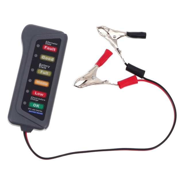 Testeur de Batterie Automobile et de Charge 1 Ensemble Dispositif de Test avec Indicateur