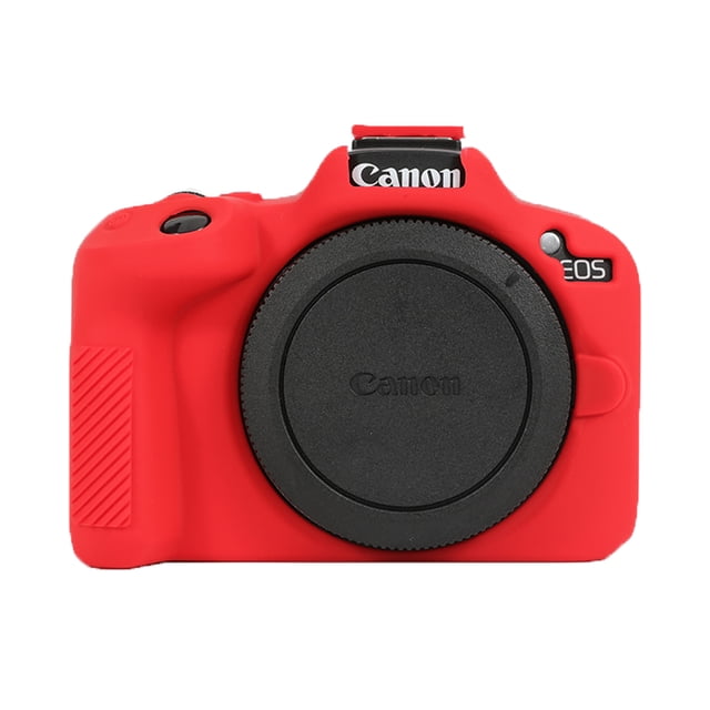 GadgetCom Étui de Protection en Silicone Souple Compatible avec Canon EOS R50 - Étui Intégrale Antirayures et Antichoc