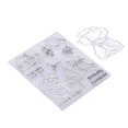 thumbnail image 2 of DIY Tampons Transparents, Largement Utilisé des Étapes Simples de Style de Noël Réutilisables Transparent pour les Cartes, 2 of 8