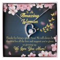 thumbnail image 2 of To Mom Great Mom Forever Necklace w Message Card, 2 of 7