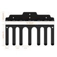 thumbnail image 2 of Mosiee Barbell Storage Rack Gym Organizer Wall Mounted Barbell Holder Dumbbell Rack, 2 of 6