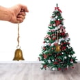 thumbnail image 1 of PEONAVET Decorate Decorate Christmas Rope Trumpet Shabby Style Metal Hanging Giant Cow Decoration, 1 of 8