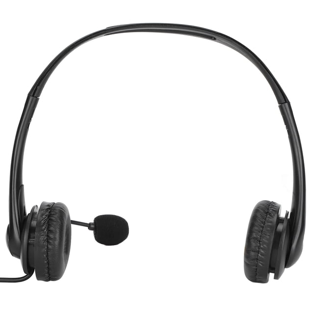 Écouteur de PC, Casque de Service Réglable de Prise et de Jeu de Bandeau Rotatif pour Ordinateur de Bureau pour Ordinateur Portable USB