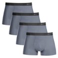 thumbnail image 1 of Boxeurs pour Hommes Multipack, sous-Vêtements Respirants Boxeurs Trunks pour Hommes, Lot de 4, 1 of 6