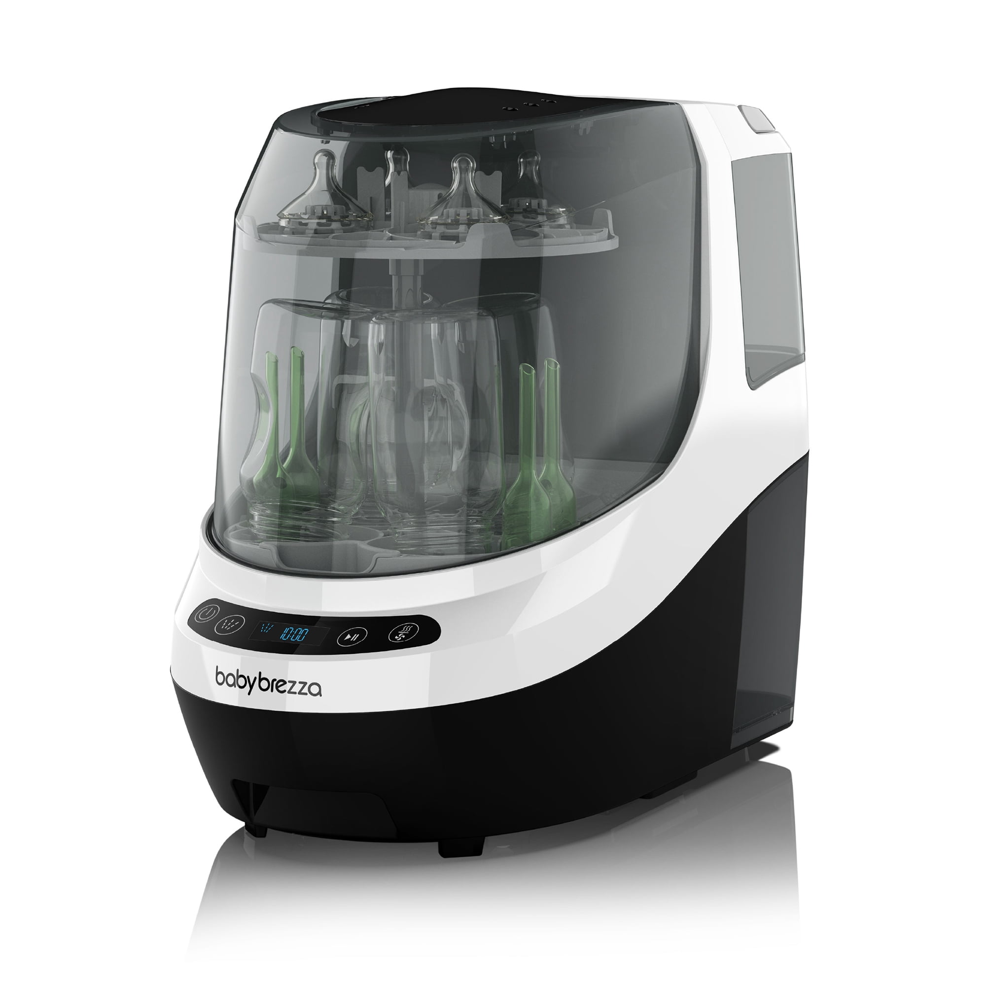 Lave-biberons Baby Brezza Bottler Washer Pro - Nettoyage Prouvé Cliniquement Supérieur - Lave, Stérilise et Sèche en un Seul Appareil, Machine Remplace les Brosses et les Égouttoirs
