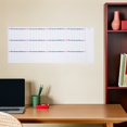 thumbnail image 4 of BRIGHTFUFU 1Set Dry Erase Wall Calendar Undated Monthly Planner Multi Color Reusable Writable Home Office Organizer, 4 of 8