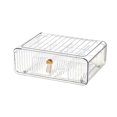 thumbnail image 1 of Underwear Drawer Storage Box 16 Cell Clear Stackable Dustproof Multi-functional Panties Bras Baby Clothes Socks Ties Belts Divider Organizer Home Supplies Clear One Size, 1 of 13