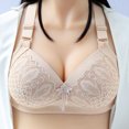 thumbnail image 3 of Bocqde Woman's Plus Size Everyday Bras Embroidery Light Comfortable No Underwire Push Up Bralettes Soft Full Coverage Support Bra, 3 of 5