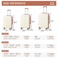 thumbnail image 2 of 3 Abs 20/24/28 3-Piece Suitcase Set B, 2 of 9