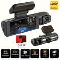 thumbnail image 1 of Dash Camera Front And Inside With 32G SD Card, 3.16inch Dash Cam 1080P, G, 1 of 4