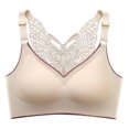 thumbnail image 1 of Butterfly Back Underwear Without Steel Ring And Mark Large Vest Bra, 1 of 9