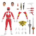 thumbnail image 1 of Power Rangers Mighty Morphin Figurine Articulée de 7 Pouces Ultimates Vague 2 - Red Ranger, 1 of 2