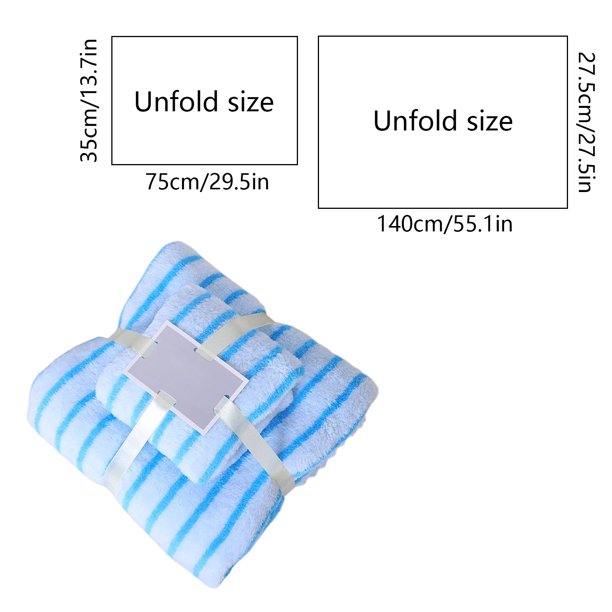 Towels for Bathroom,Bathroom Towel Set,Soft Linen 2 Pc Towel Set 1