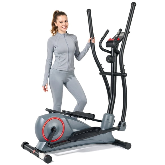 Naipo Elliptical Machine with 8 Levels Magnetic Resistance Elliptical Trainer for Home Use