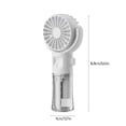 thumbnail image 3 of Portable Misting Fan,USB Rechargeable Neck Fan,4 Speed Airflow,Personal Cooling Fan,Water Spray Function,Hands-Free Design,for Travel Home Office Holiday Gifts, 3 of 8