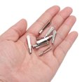 thumbnail image 4 of 15 Pcs Clip de Fixation en Métal pour Crampons Filetage M2 Acier 2mm x 25mm, 4 of 6