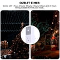 thumbnail image 3 of Outlet Timer Adjustable Electric Timers For Electrical Outlet 3-prong US Plug, 3 of 8