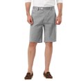 thumbnail image 1 of INSPIRE CHIC Short de Marche Chino à Rayures pour Homme, devant Plat, Taille Mi-Haute, 1 of 4
