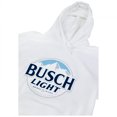 thumbnail image 5 of Busch Chandail à Capuchon Coloris Blanc avec Logo de Bière Légère - Petit, 5 of 5