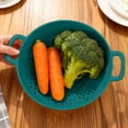 thumbnail image 3 of Small Colander Set for Kitchen Use - Mini Food Strainer with Handles for Fruit Vegetables Pasta Ideal for Local Deliveries, 3 of 3