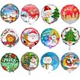thumbnail image 1 of Set Of 5 Merry Christmas Round Balloons For Christmas Xmas Party Decoration Items Christmas New Year Party Props Favors Christmas Party Backdrop (Set Of 5), 1 of 4
