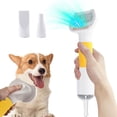 thumbnail image 1 of Wzzjkit 3 1 Brosse de Toilettage pour Animaux, Sèche-Cheveux, Brosse de Toilettage pour Chiens, Brosse de Toilettage pour Animaux avec Réglage de 3 Réglages de Chaleur du Flux d'Air, 1 of 8