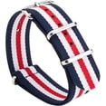 thumbnail image 2 of NATO Strap Premium Ballistic Unisex Nylon Watch Strap 18mm, 2 of 7